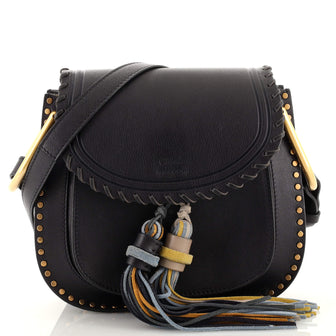 Chloe Hudson Handbag Whipstitch Leather Small