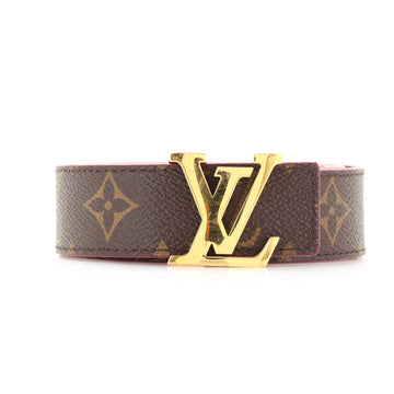 Louis Vuitton LV Initiales Reversible Belt Monogram Canvas and Leather Medium
