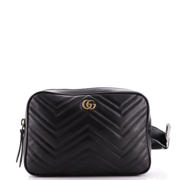Gucci GG Marmont Square Belt Bag Matelasse Leather