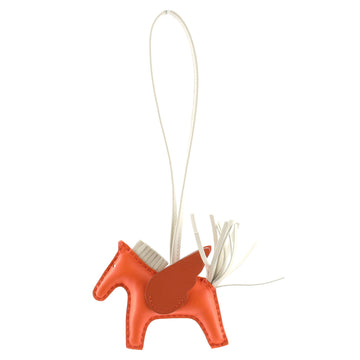 Hermes Pegase Rodeo Bag Charm Leather MM