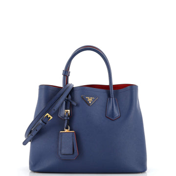 Prada Cuir Double Tote Saffiano Leather Medium