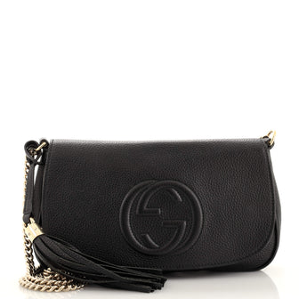 Gucci Soho Chain Crossbody Bag Leather Medium