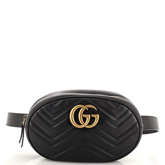 Gucci GG Marmont Belt Bag Matelasse Leather