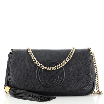 Gucci Soho Chain Crossbody Bag Leather Medium