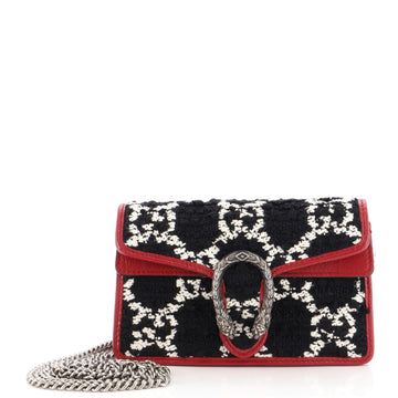 Gucci Dionysus Bag GG Tweed Super Mini