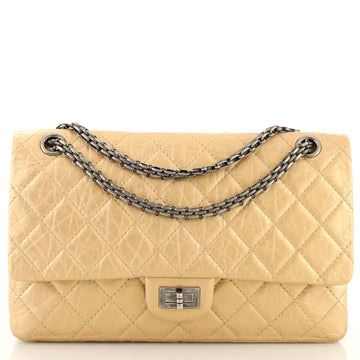 Chanel Reissue 2.55 Flap Bag Quilted Metallic Aged Calfskin 226
