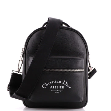 Christian Dior Rider Shoulder Bag Leather Small