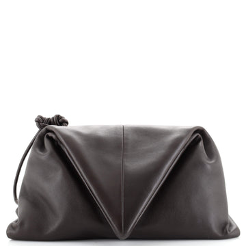 Bottega Veneta BV Trine Fold Clutch Leather