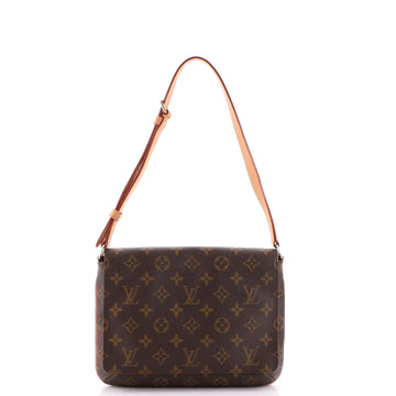Louis Vuitton Musette Tango Handbag Monogram Canvas