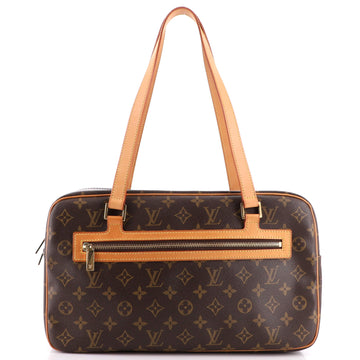 Louis Vuitton Cite Handbag Monogram Canvas GM