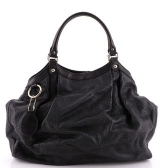 Gucci Sukey Tote Guccissima Leather Large