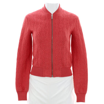 Hermes Women's Torsades Cliquetis Unies Zipped Jacket Cashmere and Silk Blend