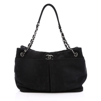 Chanel Natural Beauty Tote Nubuck Black