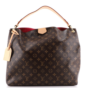 Louis Vuitton Graceful Handbag Monogram Canvas MM