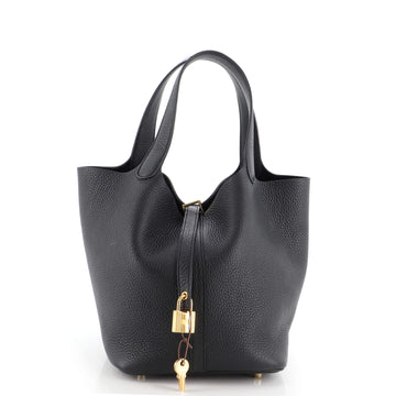 Hermes Picotin Lock Bag Clemence MM