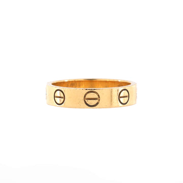Cartier Love Wedding Band Ring 18K Yellow Gold