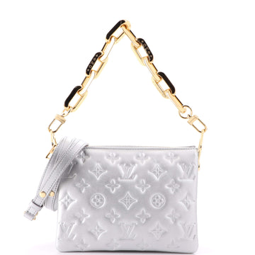 Louis Vuitton Coussin Bag Monogram Embossed Lambskin BB