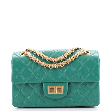 Chanel Reissue 2.55 Flap Bag Quilted Aged Calfskin Mini