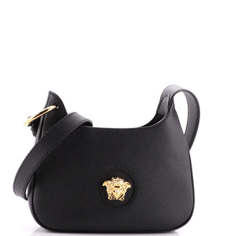 Versace La Medusa Hobo Leather Small
