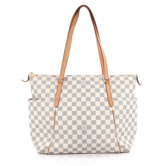 Louis Vuitton Totally Handbag Damier MM White
