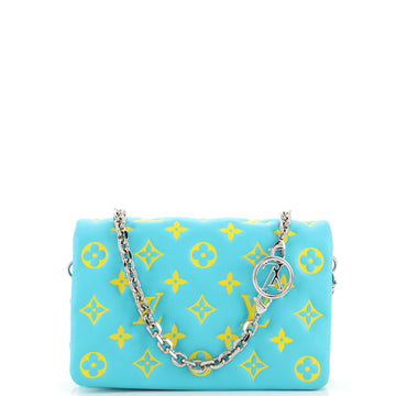 Louis Vuitton Coussin Pochette Monogram Embossed Lambskin