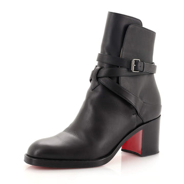 Christian Louboutin Women's Karistrap Ankle Boots Leather 70
