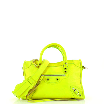 Balenciaga City Classic Studs Bag Leather Mini