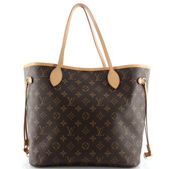 Louis Vuitton Neverfull NM Tote Monogram Canvas MM