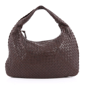 Bottega Veneta Veneta Hobo Intrecciato Nappa Medium Brown 2027802