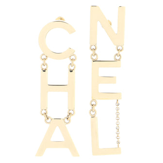 Chanel CHA-NEL Drop Earrings Metal