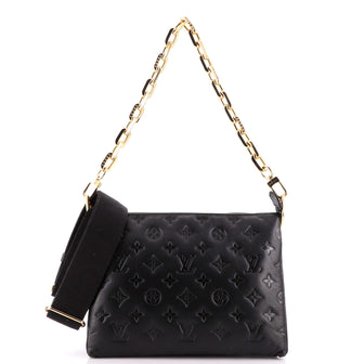 Louis Vuitton Coussin Bag Monogram Embossed Lambskin PM