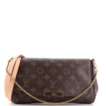 Louis Vuitton Favorite Handbag Monogram Canvas MM