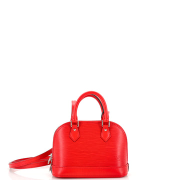 Louis Vuitton Alma Handbag Epi Leather Nano