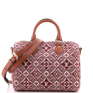 Louis Vuitton Speedy Bandouliere Bag Limited Edition Since 1854 Monogram Jacquard 25