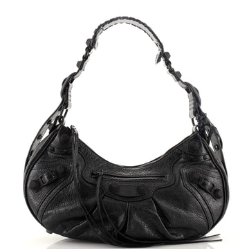 Balenciaga Le Cagole Giant Studs Shoulder Bag Leather Small