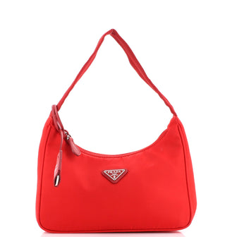 Prada Re-Edition 2000 Hobo Tessuto Mini