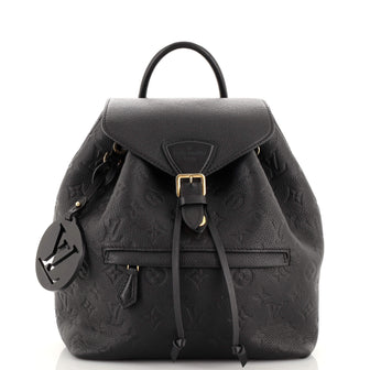 Louis Vuitton Montsouris Backpack NM Monogram Empreinte Leather PM