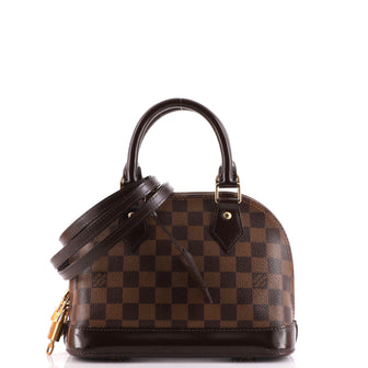 Louis Vuitton Alma Handbag Damier BB