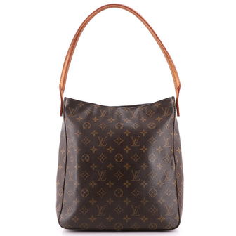 Louis Vuitton Looping Handbag Monogram Canvas GM