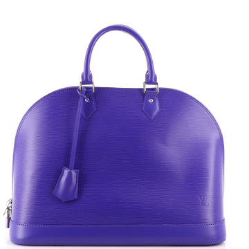 Louis Vuitton Alma Handbag Epi Leather GM