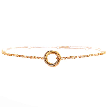 Cartier Trinity Chain Bracelet 18K Tricolor Gold