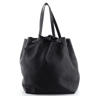 Celine Phantom Tie Cabas Tote Leather Medium