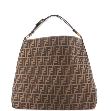 Fendi Buckle Strap Hobo Zucca Canvas Large