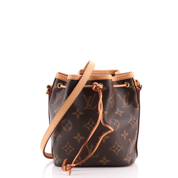Louis Vuitton Noe Handbag Monogram Canvas Nano