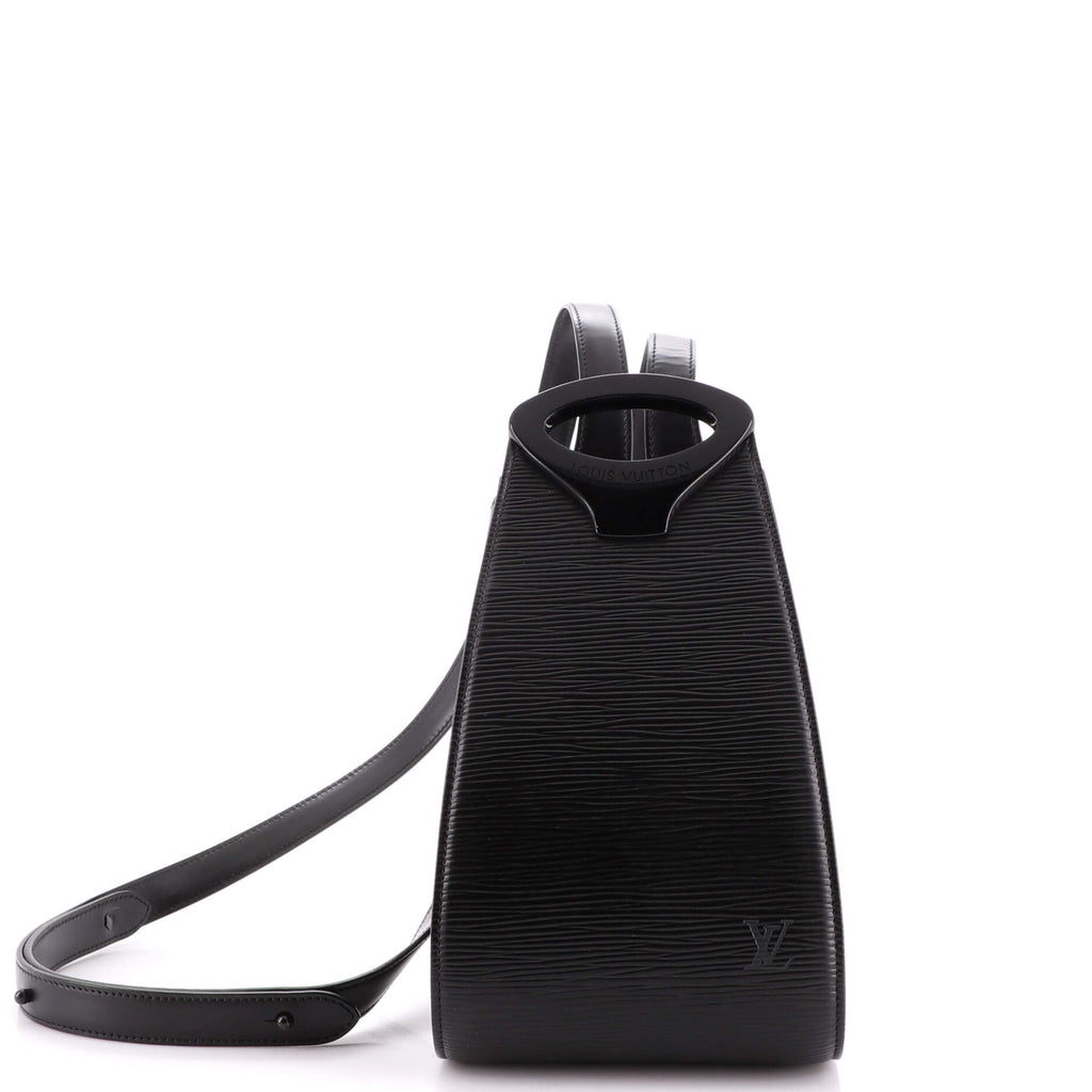Louis Vuitton Minuit Handbag Epi Leather Black 2031801