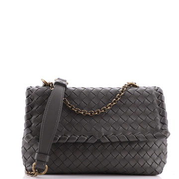 Bottega Veneta Olimpia Crossbody Bag Intrecciato Nappa Baby
