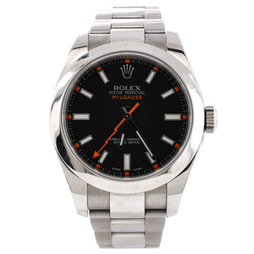 Rolex Oyster Perpetual Milgauss Automatic Watch Stainless Steel 40