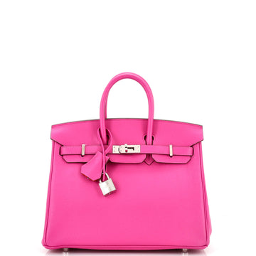 Hermes Birkin Handbag Verso Novillo with Palladium Hardware 25