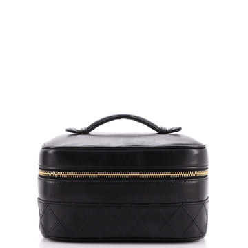 Chanel Vintage Cosmetic Case Lambskin