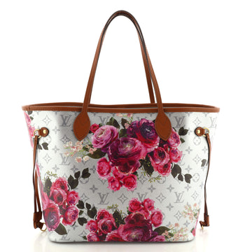 Louis Vuitton Neverfull NM Tote Limited Edition Garden Monogram Canvas MM